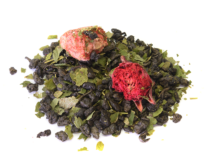 клубника со сливками premium (samovartime) / чай ароматизированный черный Екатеринбург